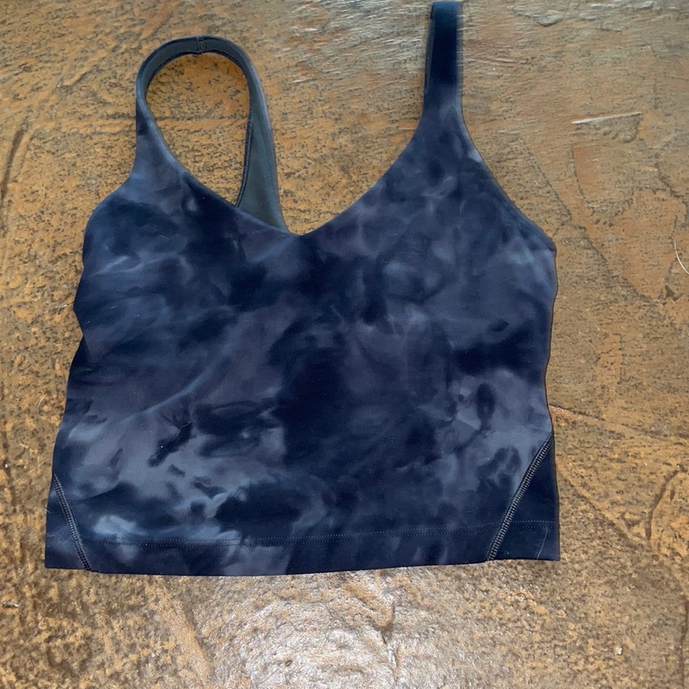 tie-dye align tank | size 0